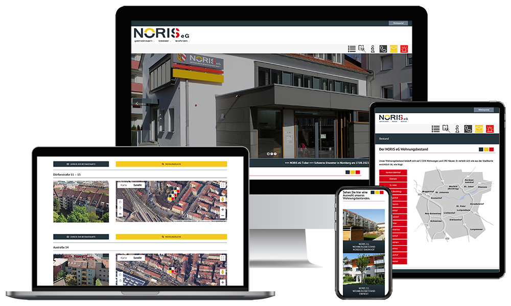 WEBENTWICKLUNG WUNSTORF – Ihre WordPress Webdesign & WooCommerce Agentur mit ❤ in der Region Hannover. WG NORIS
