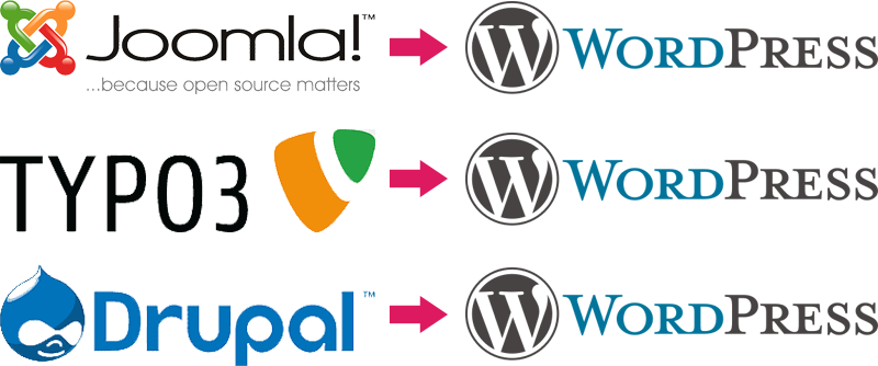 CMS Migration zu WordPress durch WEBENTWICKLUNG WUNSTORF