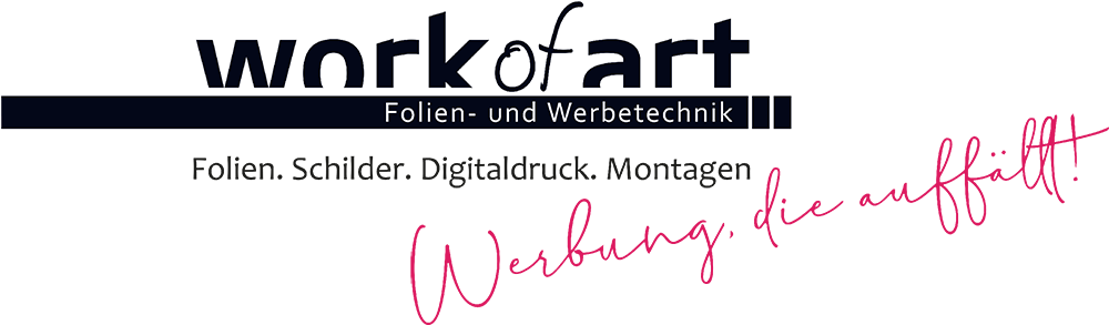 work of art- werbung die auffällt!