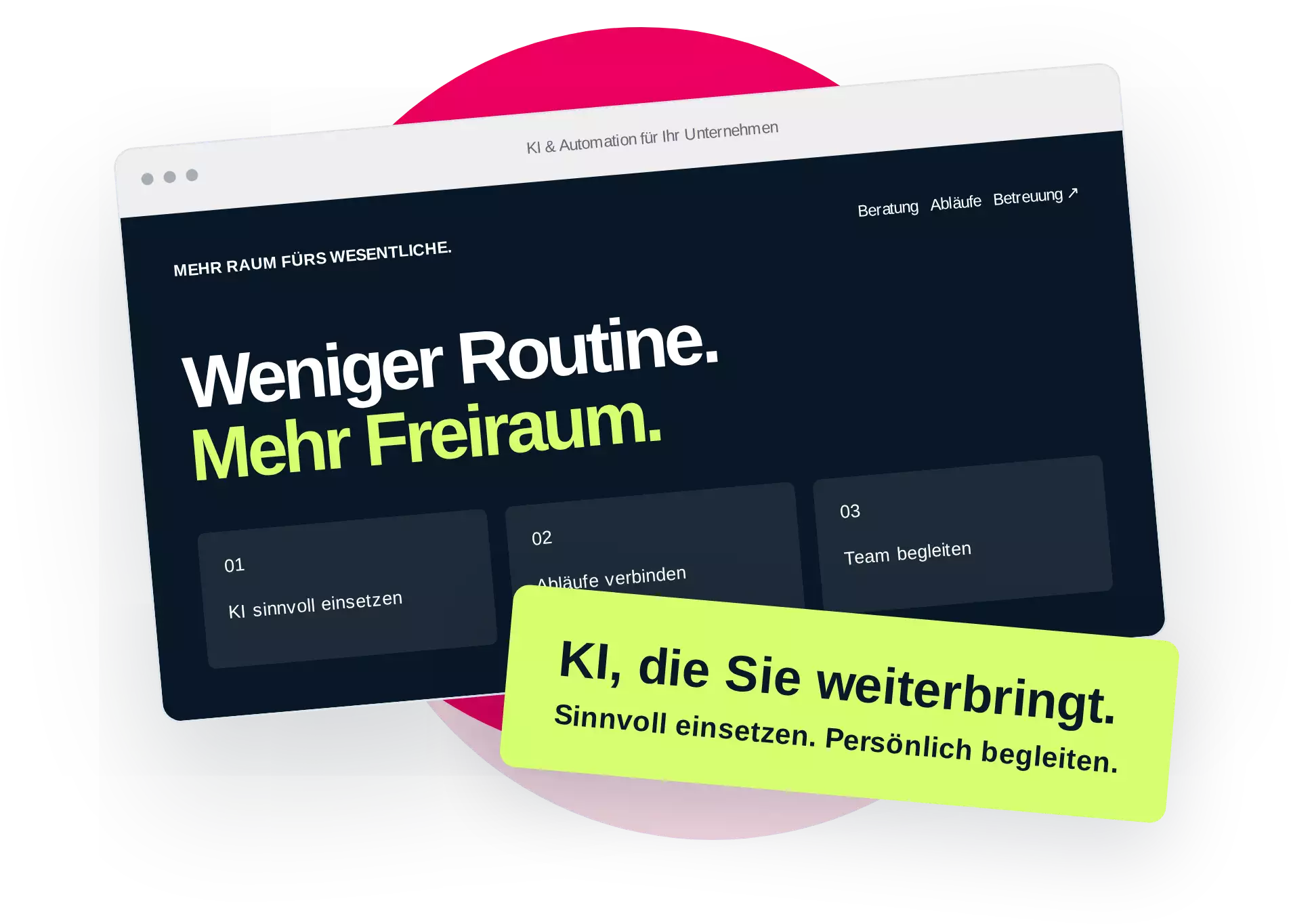 Ihre Idee. Unser Code